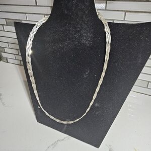 925 Italy snake necklace
